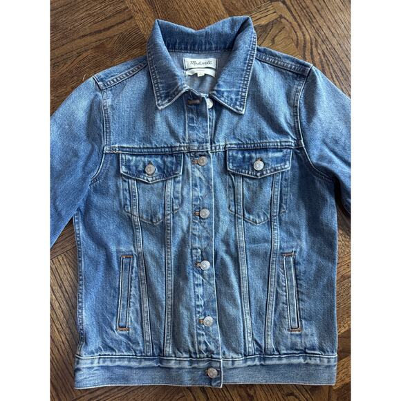 Madewell Classic Denim Jacket M - Picture 3 of 6